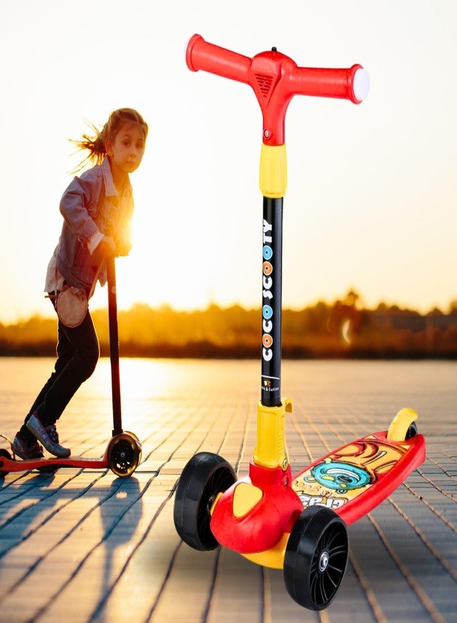 DRUMSTONE 𝟏𝟓 𝐘𝐄𝐀𝐑𝐒 𝐖𝐀𝐑𝐑𝐀𝐍𝐓𝐘 Kids Kick Scooter - Foldable 3-Wheel Scooter for Boys & Girls with Adjustable Height & Smooth Ride - Perfect Outdoor Toy for Fun & Active Play - Image 2